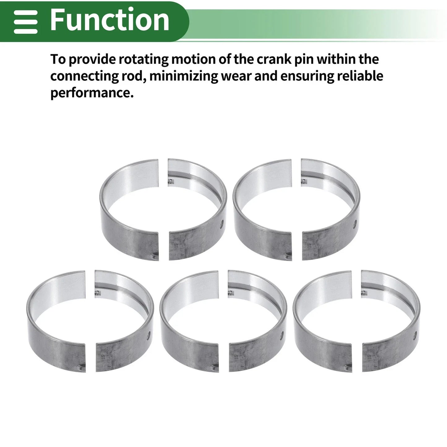 Main Bearing Set for Hyundai Accent (2010-2016)