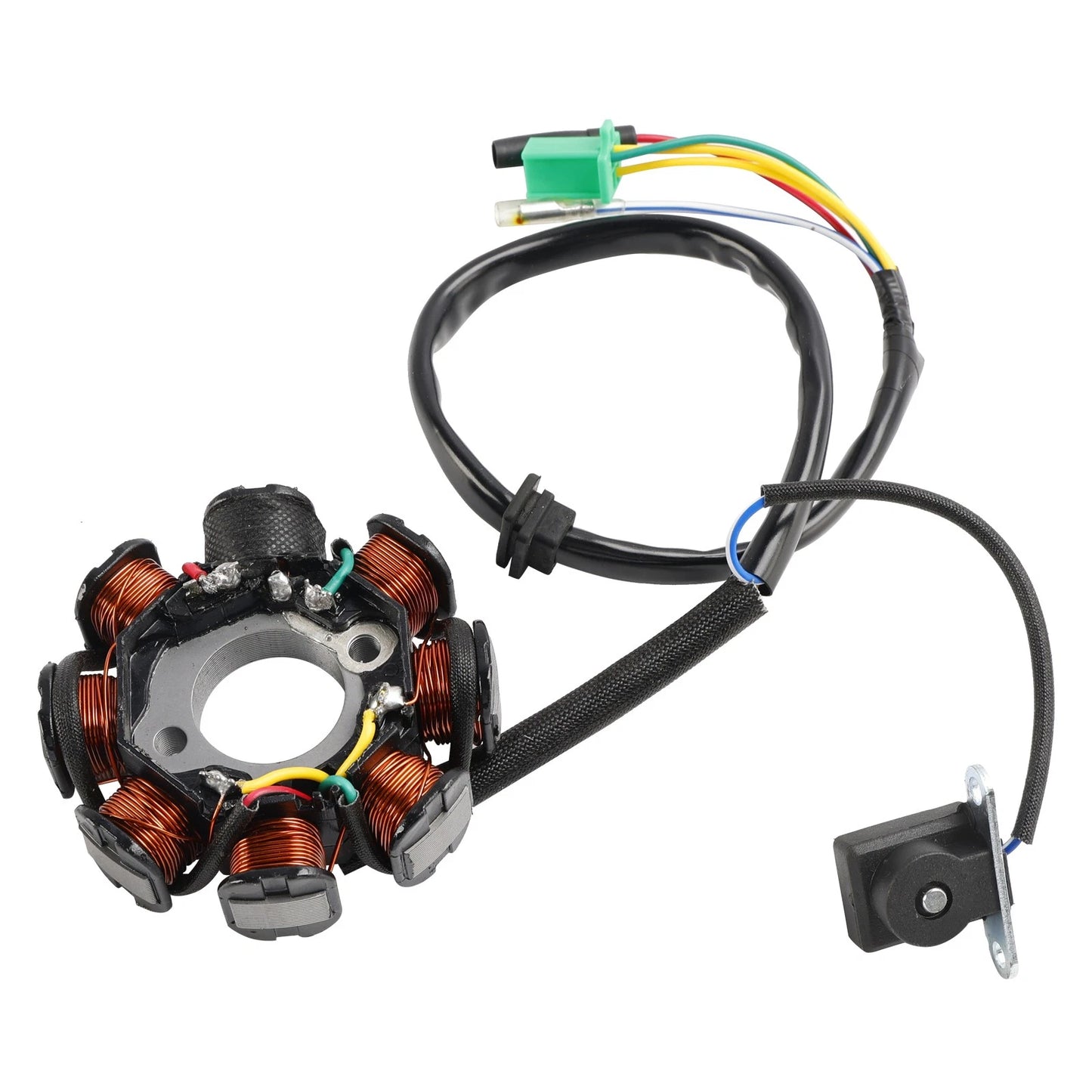Alternator Stator 8 Coils for GY6 125cc 150cc (Adly Herchee Sym Jinlun)
