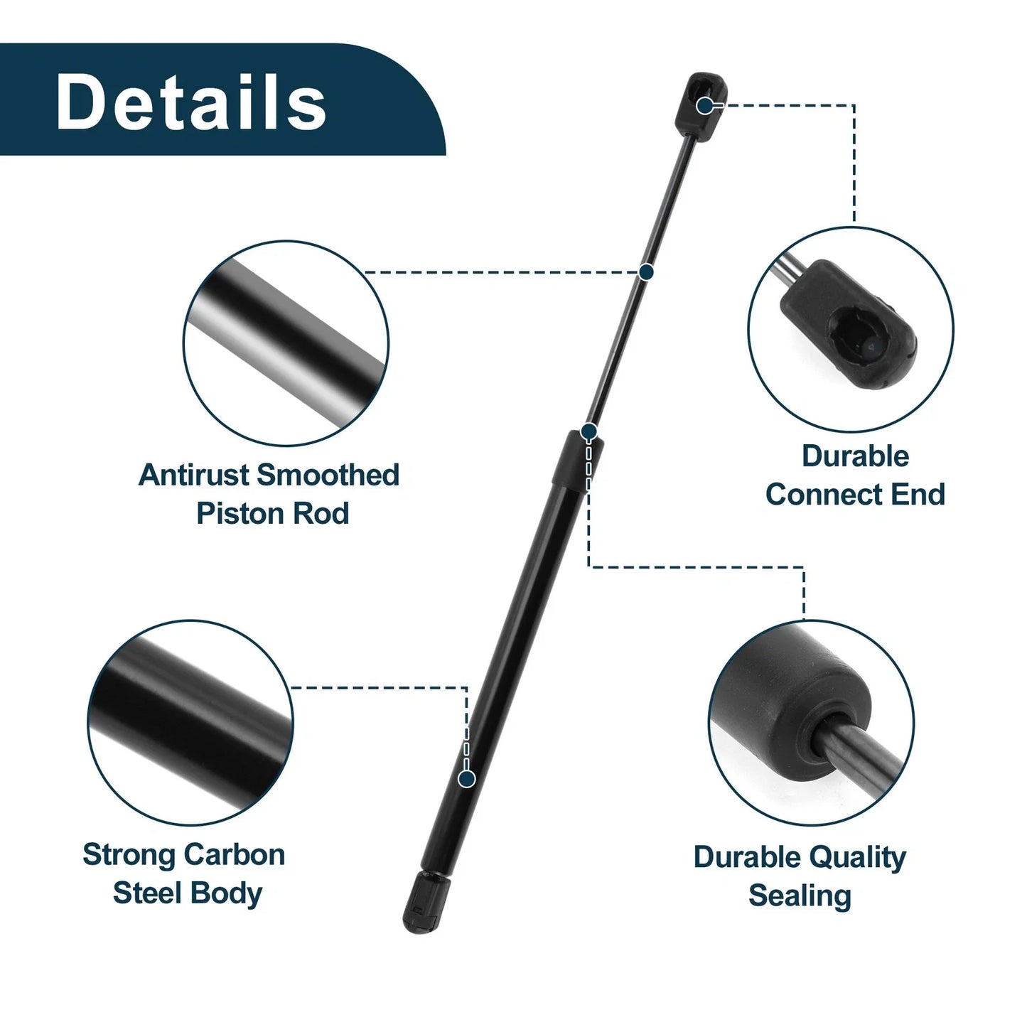 Rear Hatch Lift Supports for Chevrolet SSR Convertible (2003-2006)