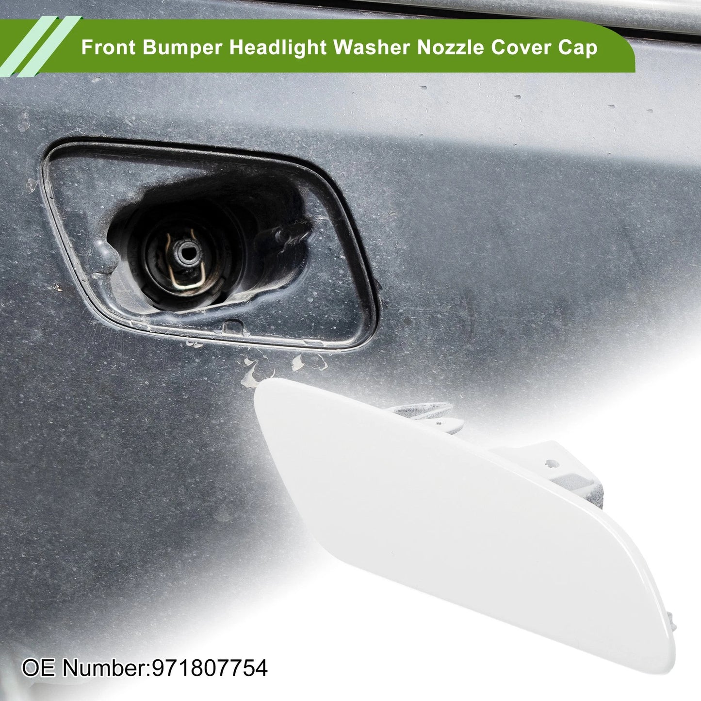 Right Washer Nozzle Cover Cap No. 971807754 for Porsche Panamera (2017–2021)