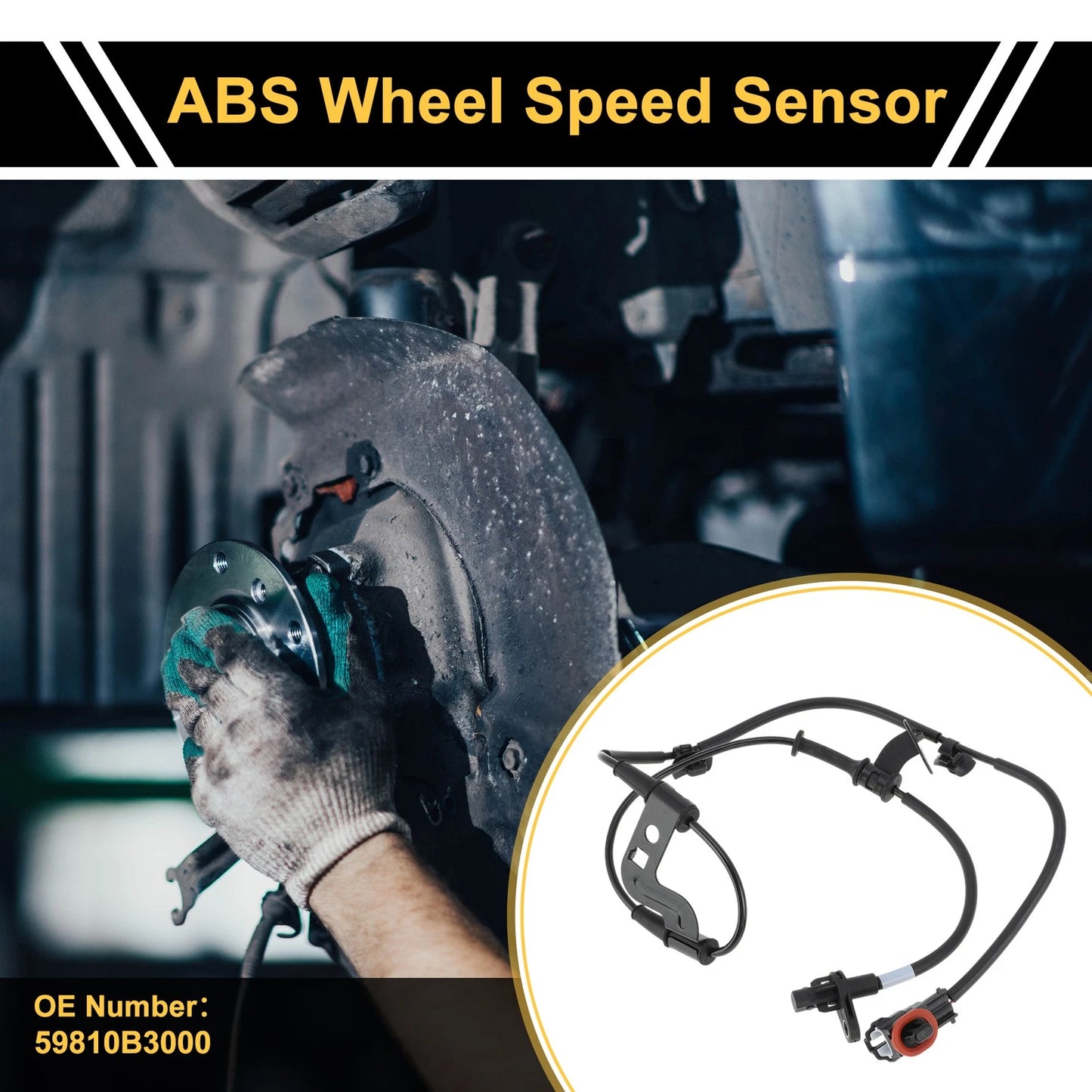 ABS Wheel Speed Sensor No. 59810B3000 for Hyundai Sonata (2011–2014)