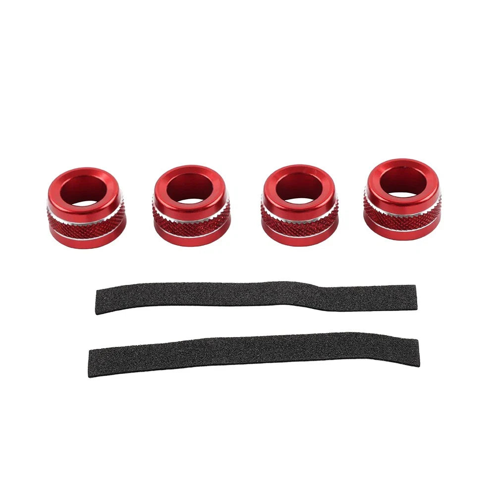 Air Conditioner Outlet Vent Ring Cover for Ford Bronco Sport (2021-2024) Red