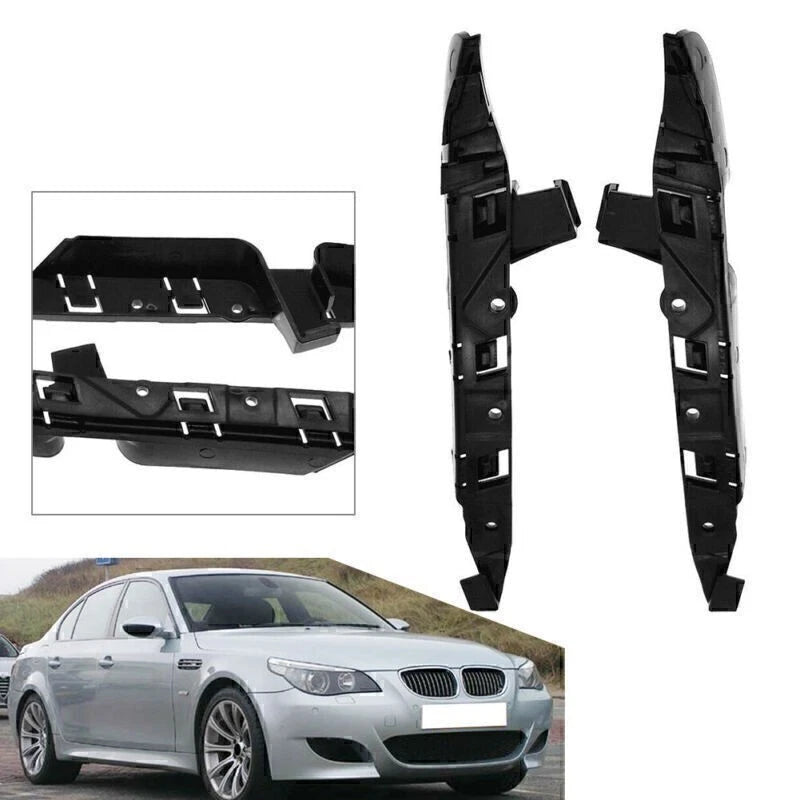 2X Front Bumper Bracket for BMW 5 Series E60 525i 528i 530i 535i 545i (2007–2011)