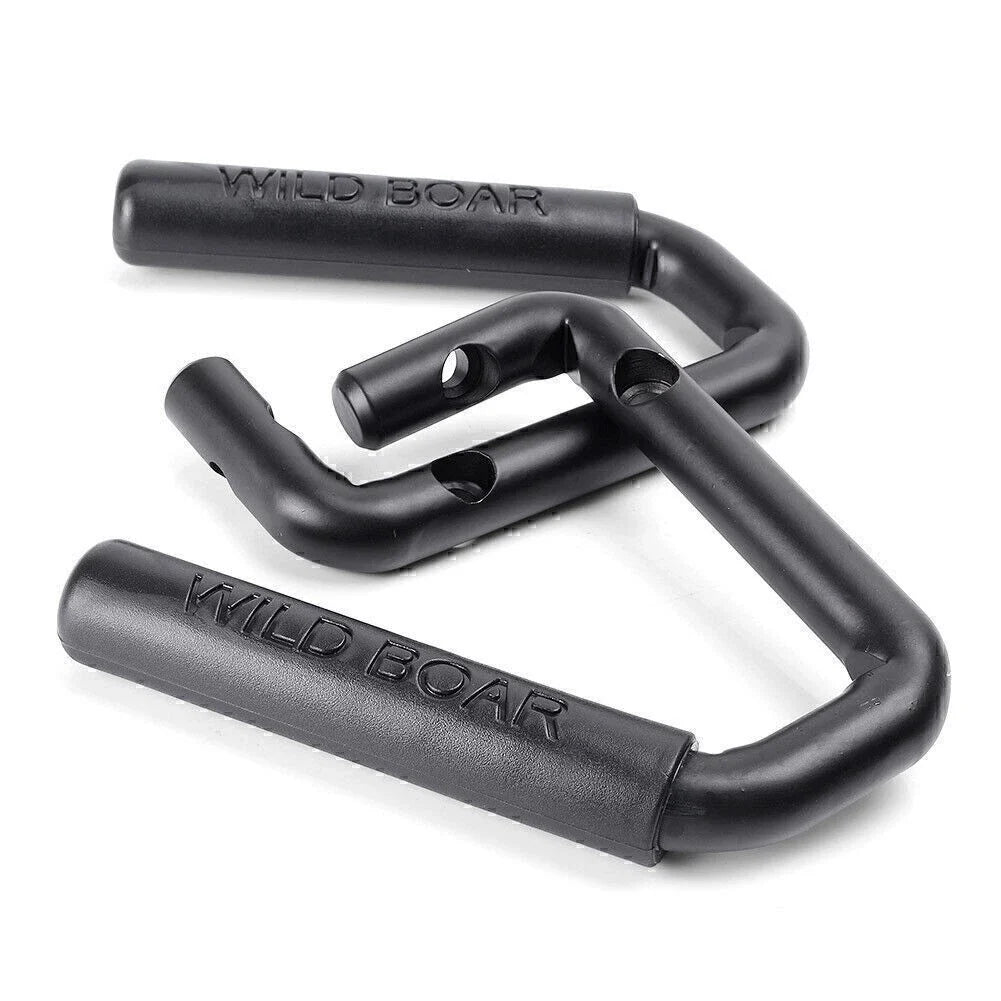 Textured Front Grab Bar Handles for Jeep Wrangler JK/JKU (2007-2017)