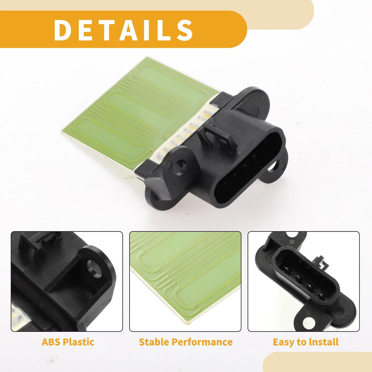 HVAC Blower Motor Resistor No. 52476725 for Chevrolet Cavalier (1995–2002)