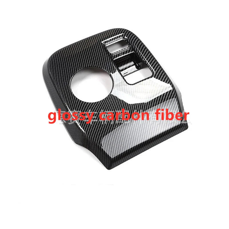 Carbon Fiber Gear Shift Cover Trim for Ford Mustang Mach E (2021–2022)