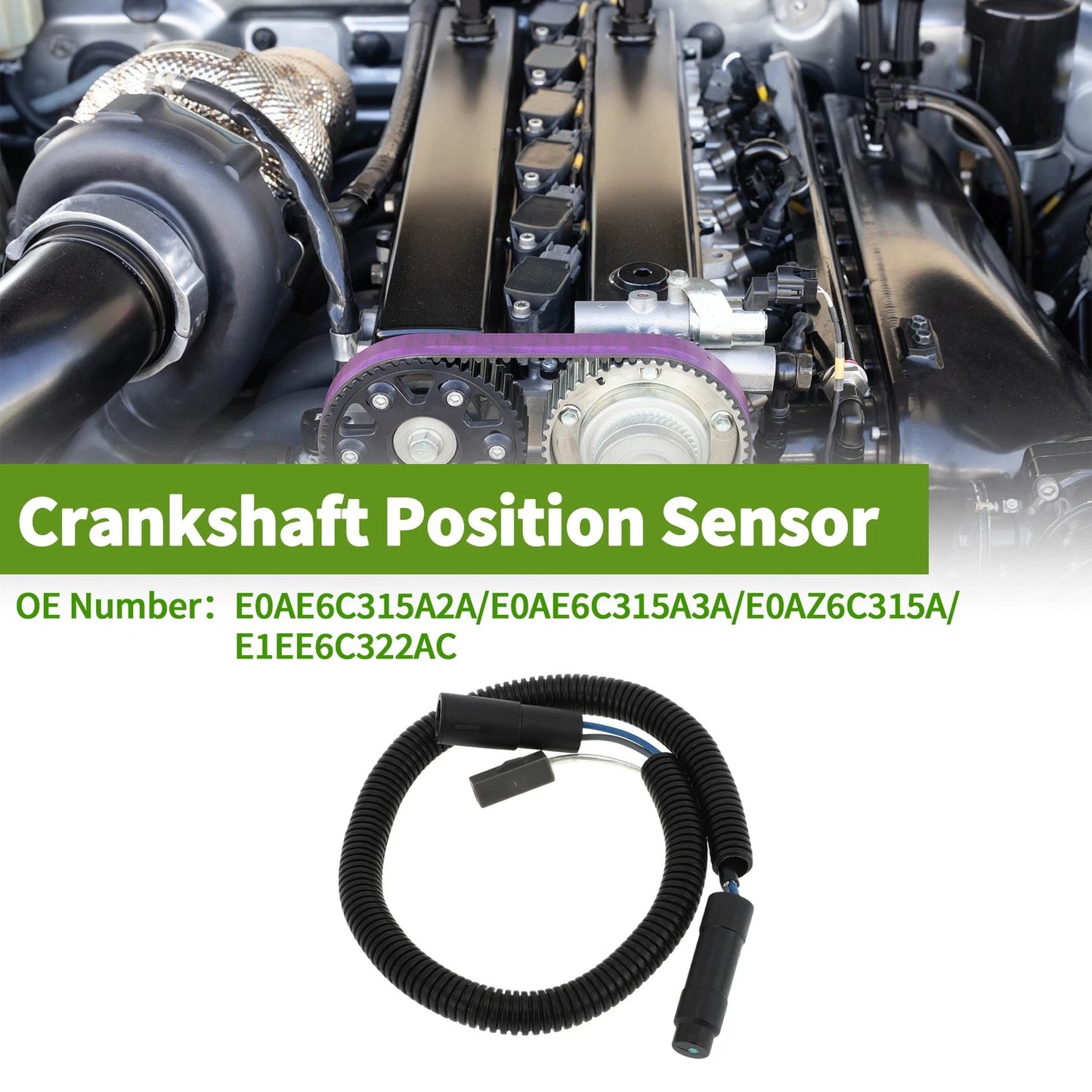 Crankshaft Position Sensor for Ford E-150 Econoline (1980–1985) No.E0AE6C315A2A