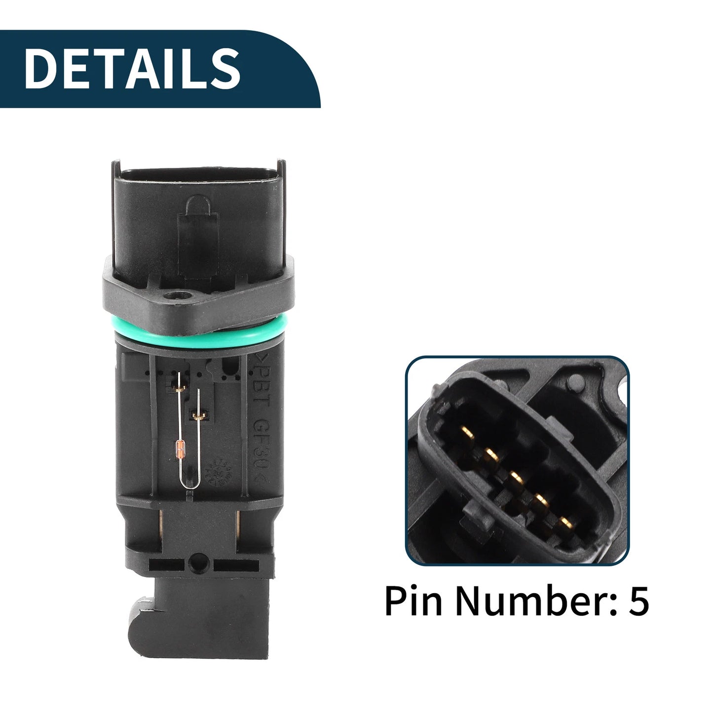 Mass Air Flow Sensor for Hyundai Santa Fe Tucson Kia (No. 2816427900)