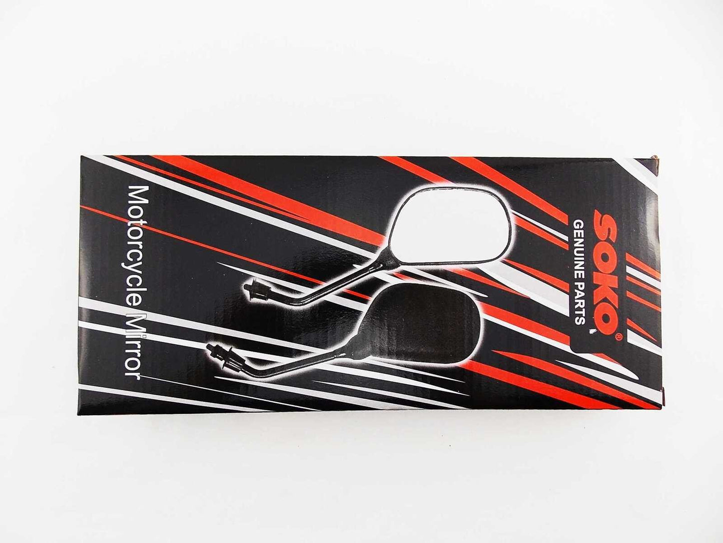 Rear View Mirrors for Yamaha RD350LC (1980–1982) - Black Round