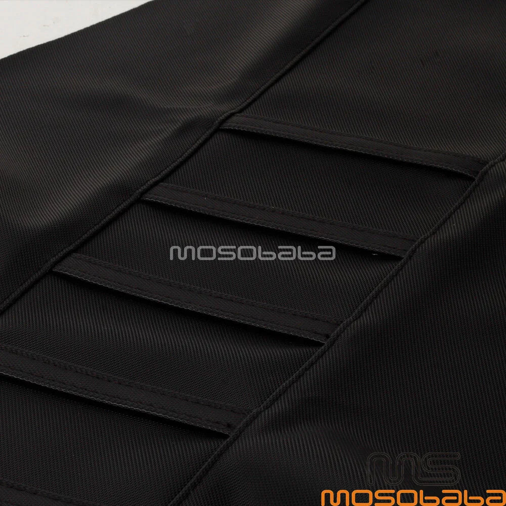Black Ribbed Gripper Seat Cover for Honda CR125 CR250 CRF150F CRF230F