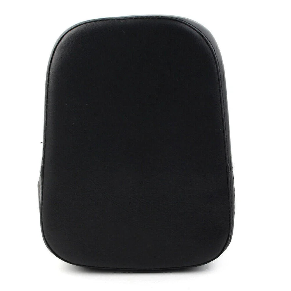 Sissy Bar Backrest Cushion Pad for Harley Chopper Black