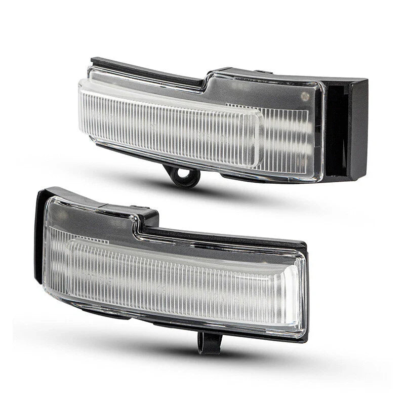 Clear Sequential Side Mirror Turn Signal Lights for Ford F-150 (2015–2018)