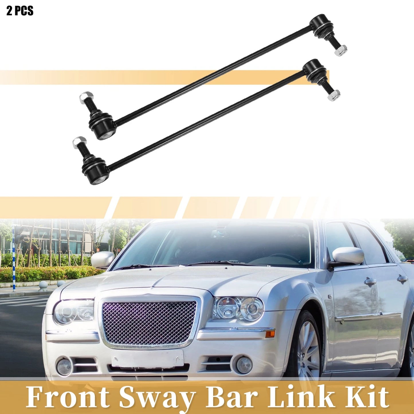 2X Front Stabilizer Sway Bar Link Kit for Range Rover (2003–2012) No.K750063