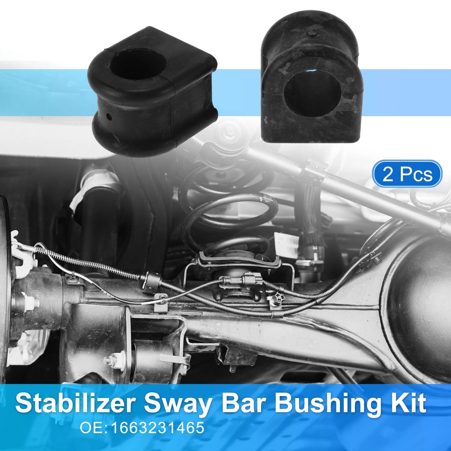 Stabilizer Sway Bar Bushing Kit No.1663231465 for Mercedes-Benz X166 (2012–2016)