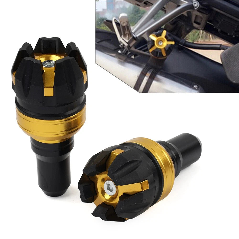 Exhaust Pipe Heat Shield Crash Protector Cover Ring for Universal Motorcycle