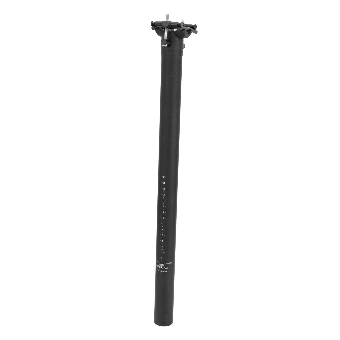 33.9mm Carbon Fiber Bike Seat Post for Universal Fit (500mm)
