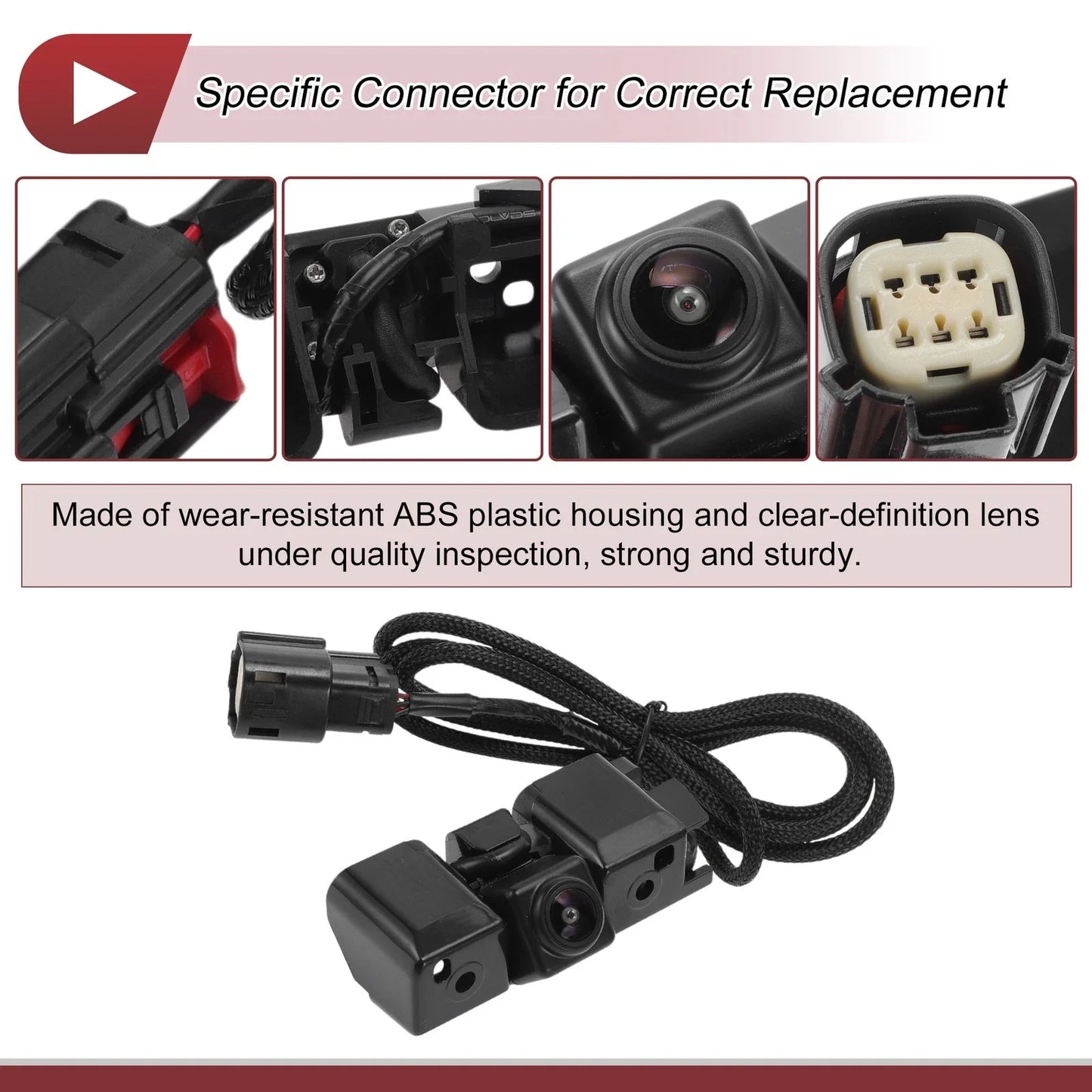 Rear View Camera 120-180 Degree for GMC Sierra 1500 (2014-2023)