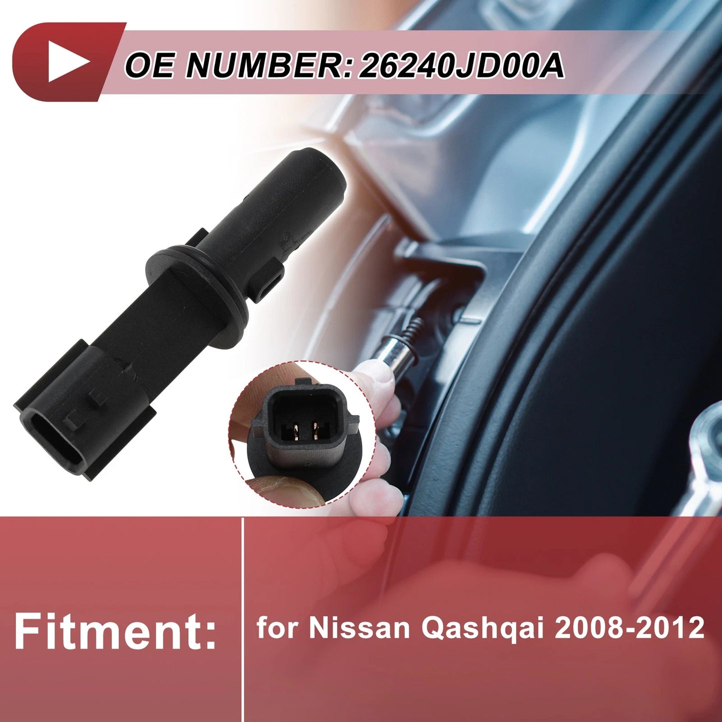 1 Pc DRL Daytime Running Light Socket for Nissan Qashqai (2008–2012) No. 26240JD00A