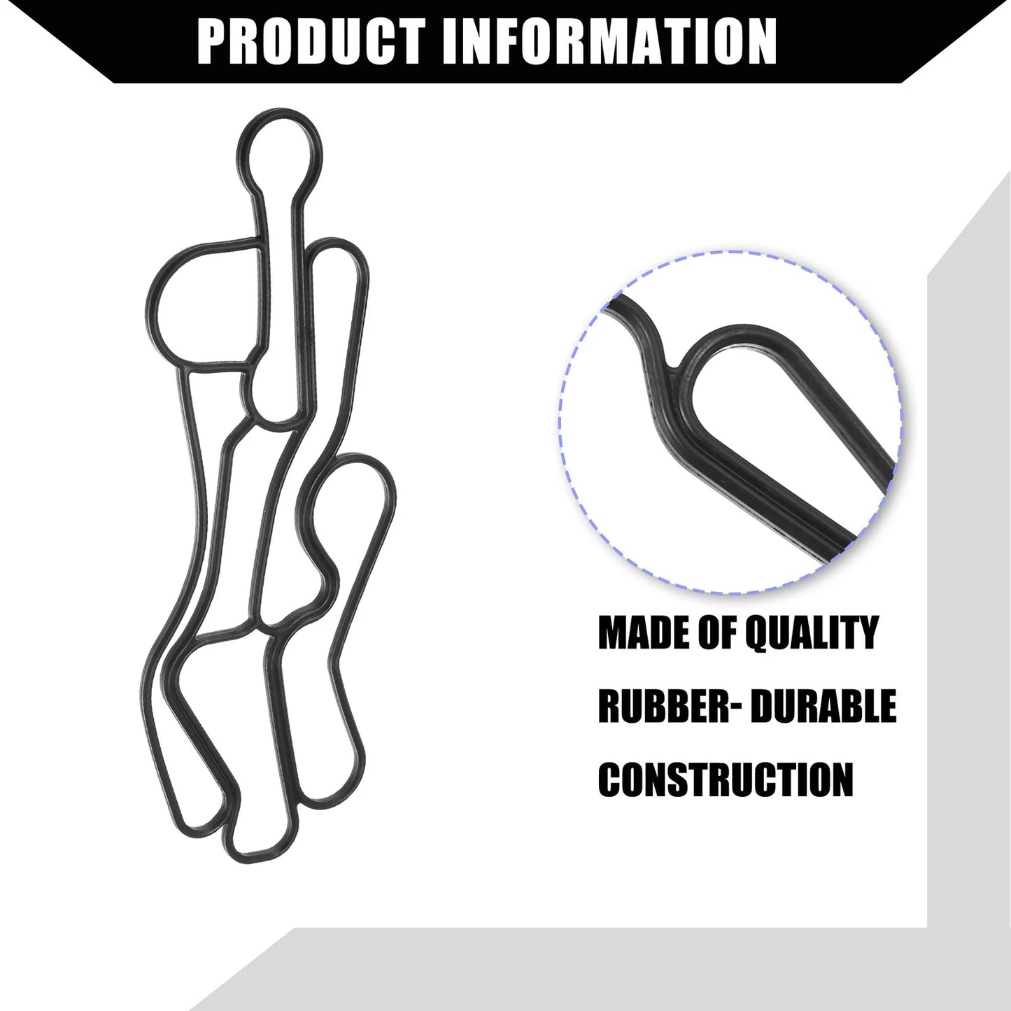 Set of 1 Oil Cooler Gasket No.LR040738 for Land Rover