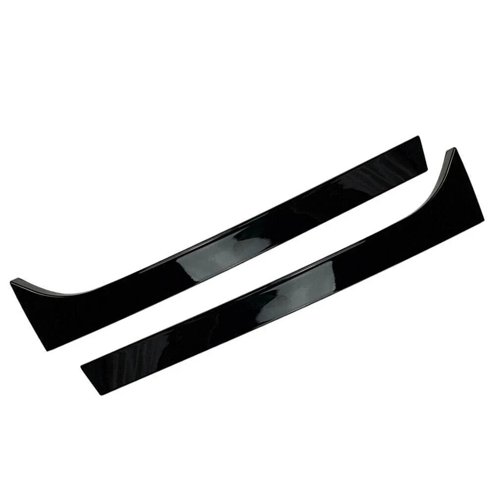 Glossy Black Rear Window Spoiler Side Wing Trim Covers for Skoda Superb (08-15)