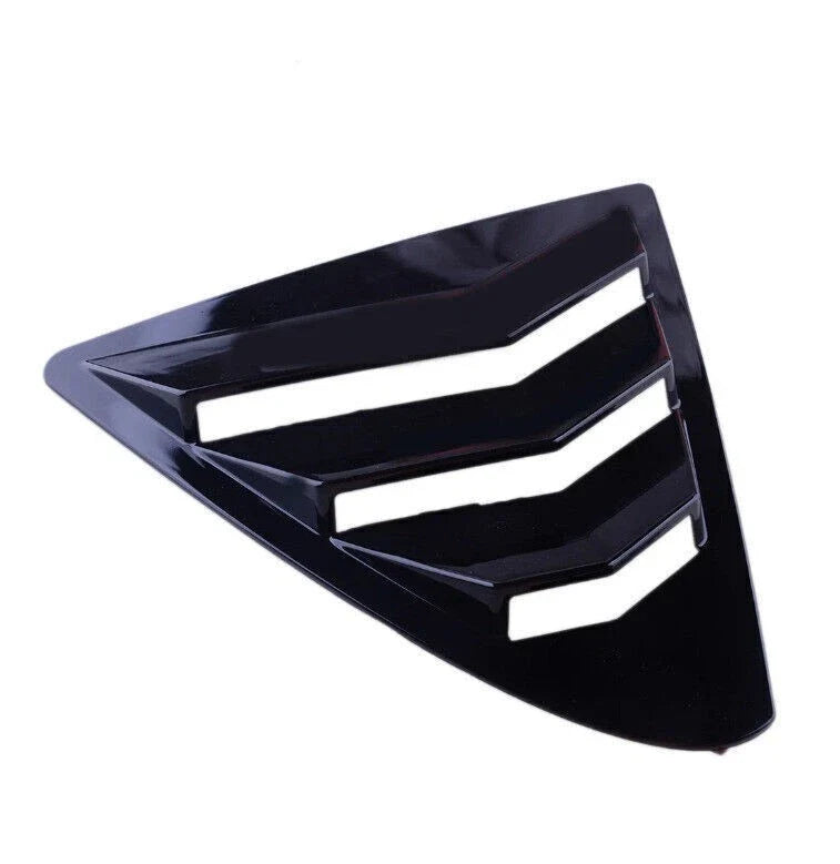 Gloss Black Rear Louver Vent Shade Shutter Cover for Lexus IS300 (2013–20)