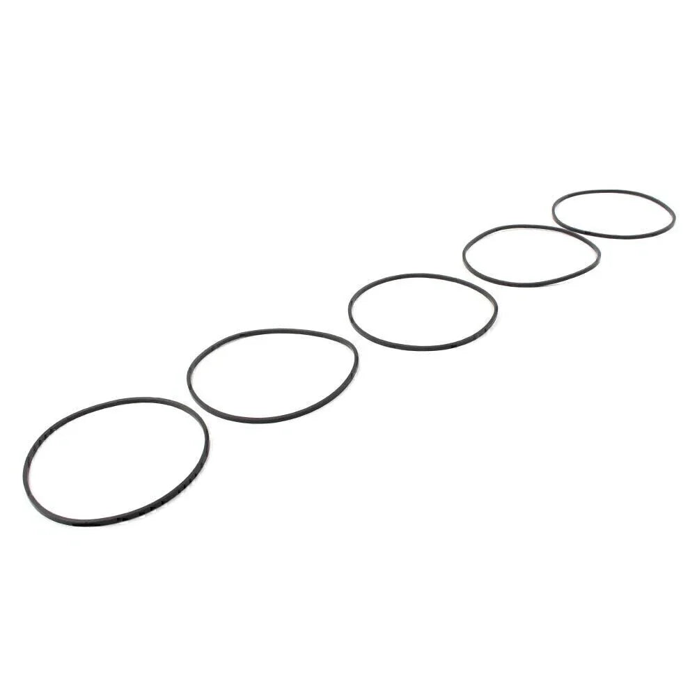 5Pcs Rubber Clutch Cover O-Ring Derby Gasket for Harley Sportster 883 1200 (94-17)