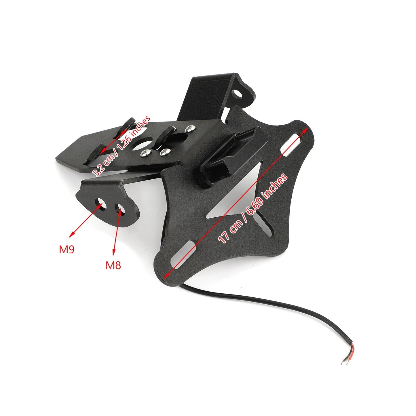 Motorcycle Rear License Plate Holder Bracket for Honda CBR1000RR (2008–2016)