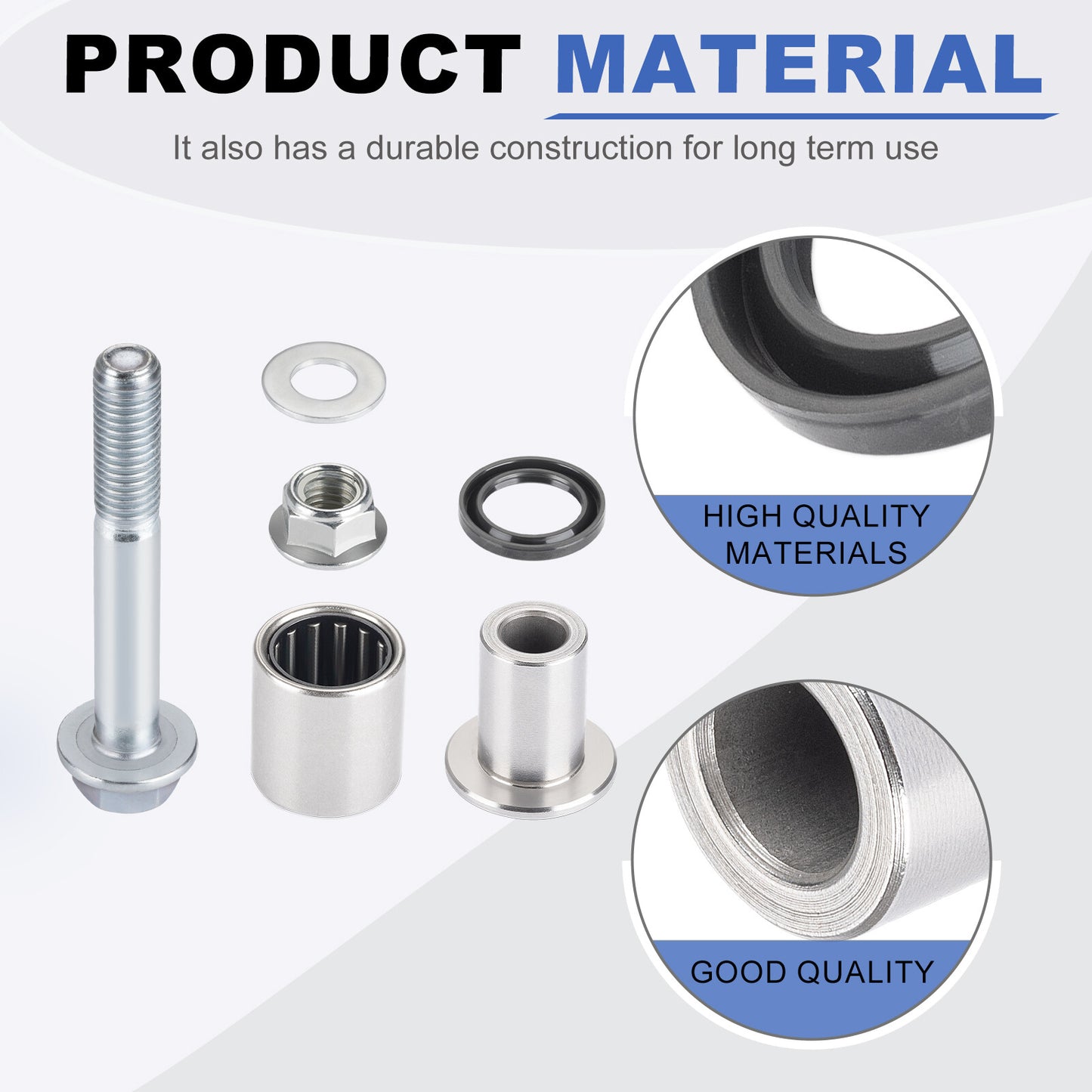Front Upper A Arm Bushings Seal Kit for Kawasaki KFX400 (2003–2006)