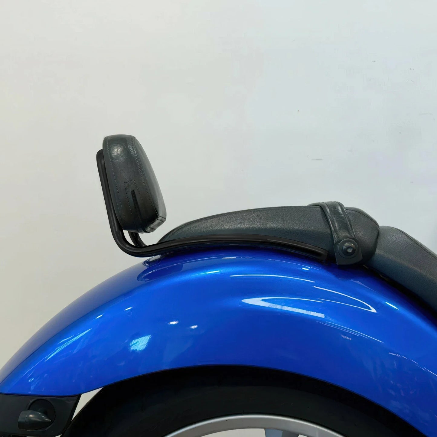 Black Sissy Bar Backrest Pad for Honda Fury VT1300CX (2010-2025)