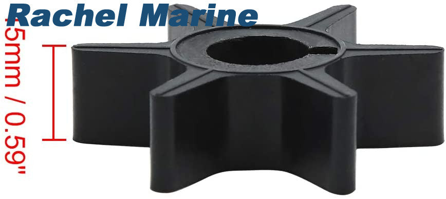 Water Pump Impeller for Chrysler Force 25HP 35HP 40HP 45HP 50HP (1990–2000)