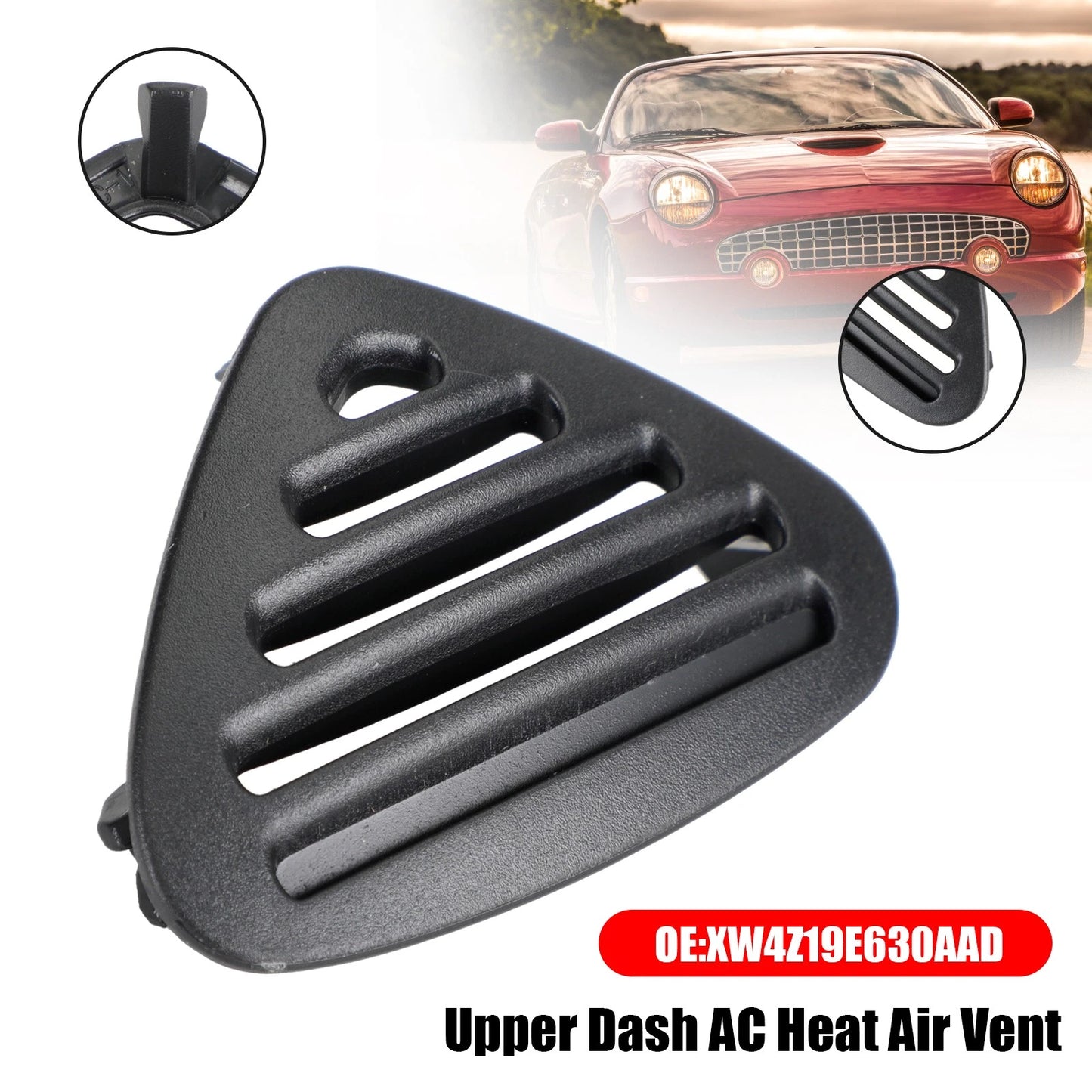 Inner Door Handle Panel Trim Cover for BMW X5 X6 E70 (2007–2013) ABS Black