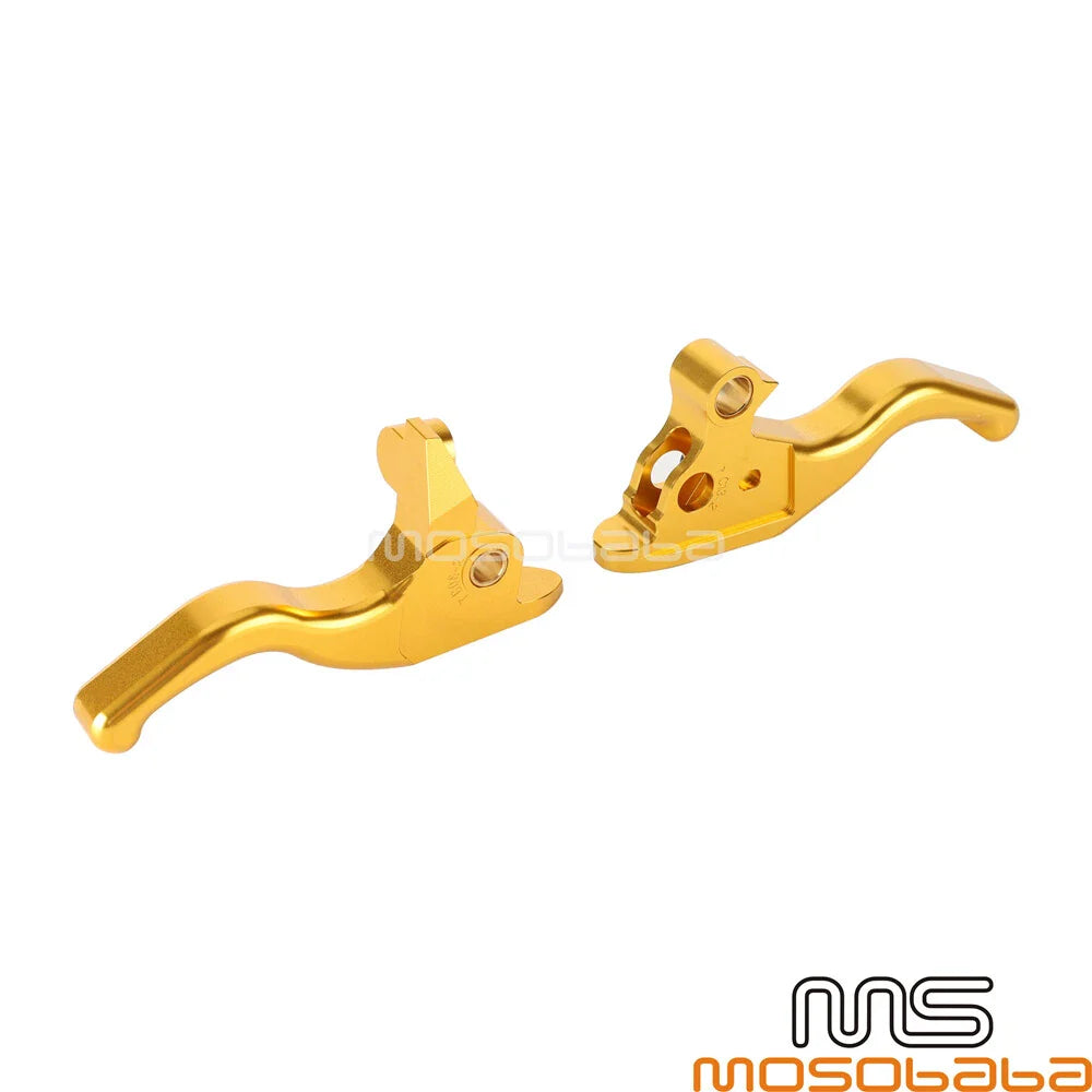 Finger Hand Brake Clutch Levers for Harley Touring Road Glide (2008-2023)