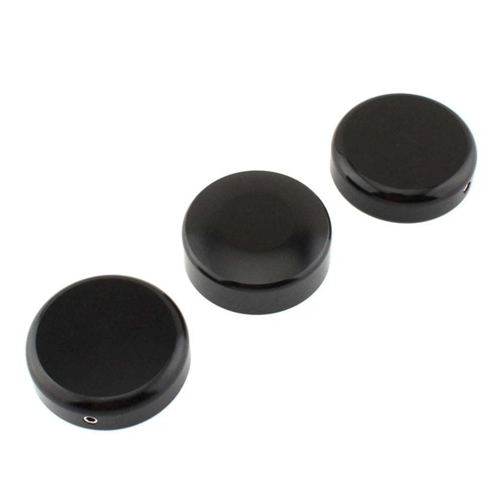 3pcs Top Fork Tube Stem Nut for Harley V-Rod Night Rod Special (2007-2011)