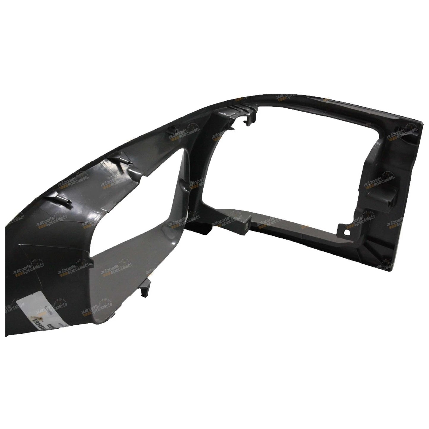 Set of 2 Dark Grey Headlight Surrounds for Toyota Hiace (1998–2005)