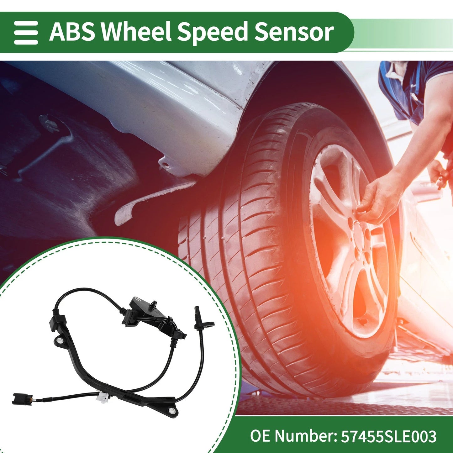 ABS Wheel Speed Sensor 57455SLE003 for Honda Odyssey (2009–2012)