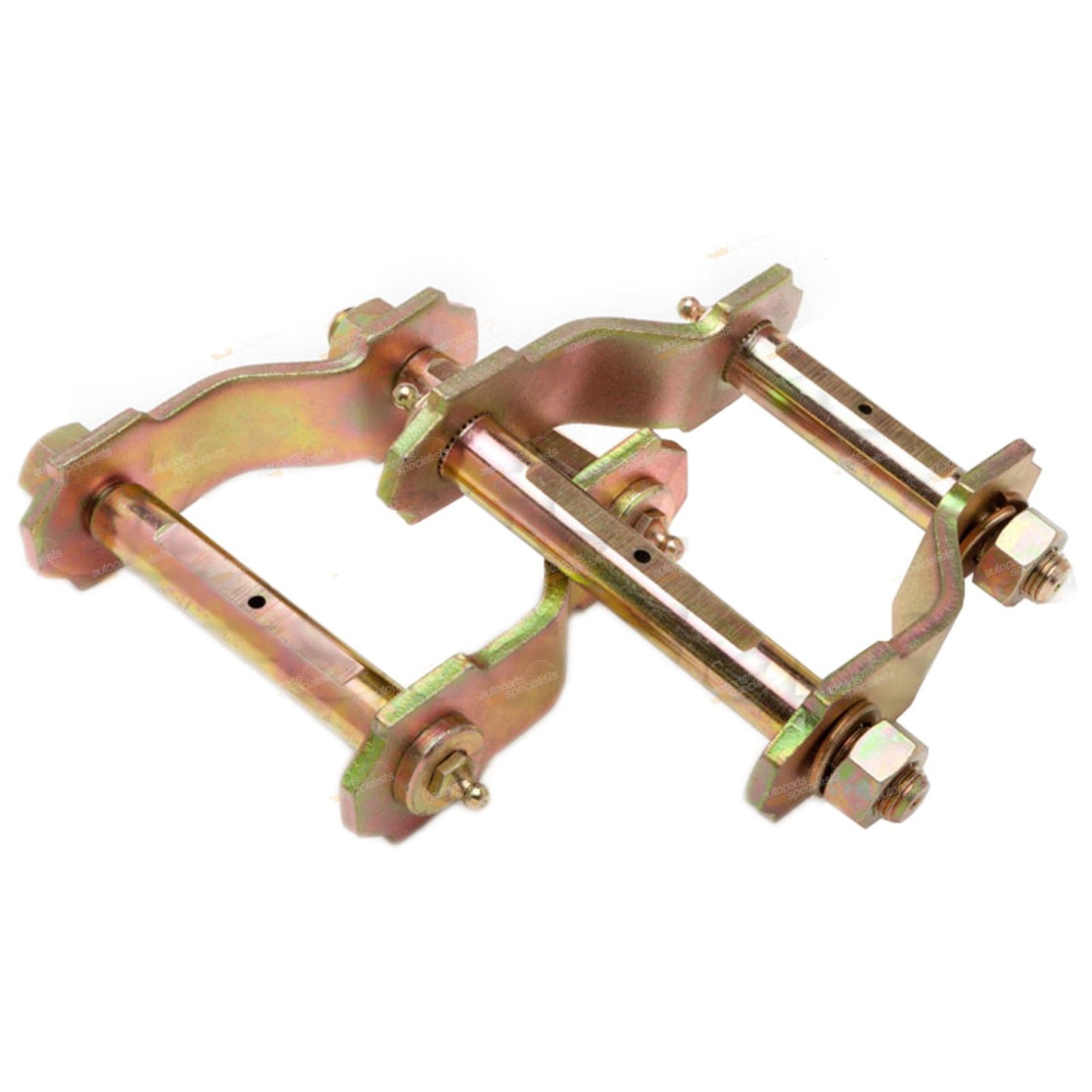 2 Front Greasable Leaf Spring Shackles for Toyota Hilux (1983–1988)