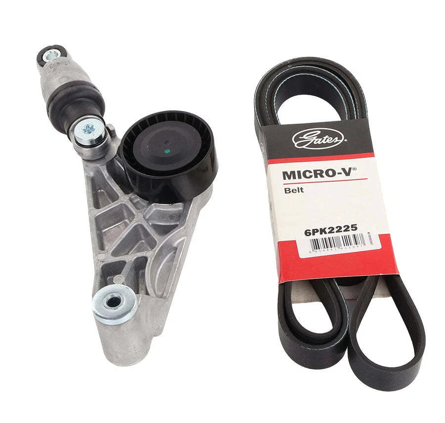 Drive Belt Set and Tensioner Kit for Jeep Wrangler JK JL 3.6L (2012–Present)