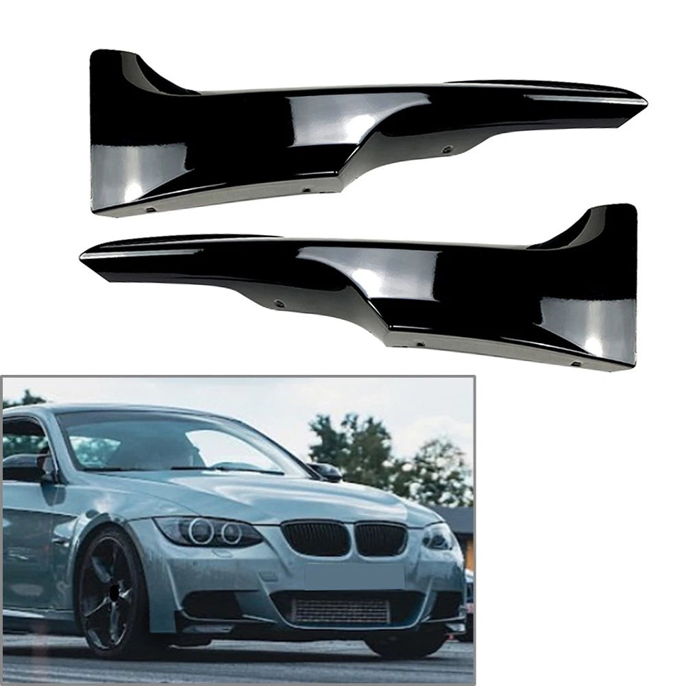 Front Bumper Lip Splitters for BMW 3 Series E92 E93 M-Tech 328i 330i (2006–2009)