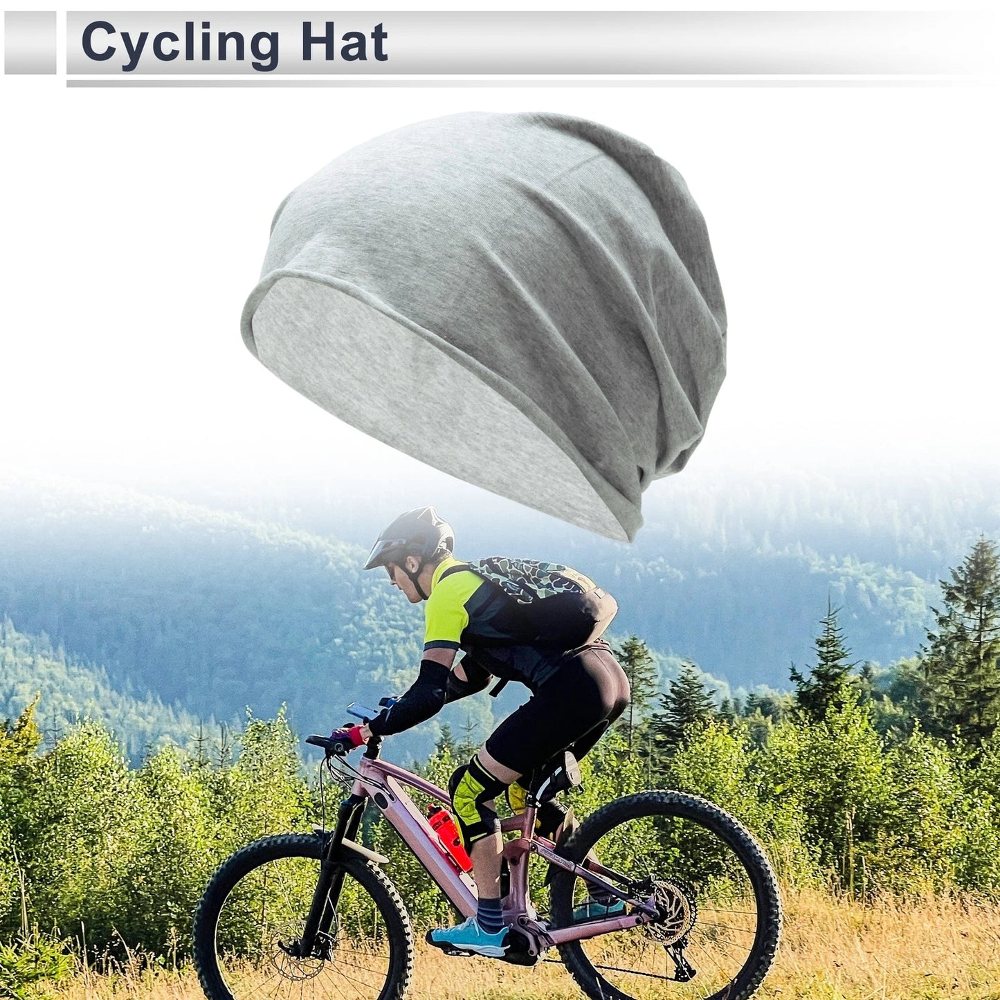 Cycling Hat Sweat Wicking for Universal Fit (Adjustable)
