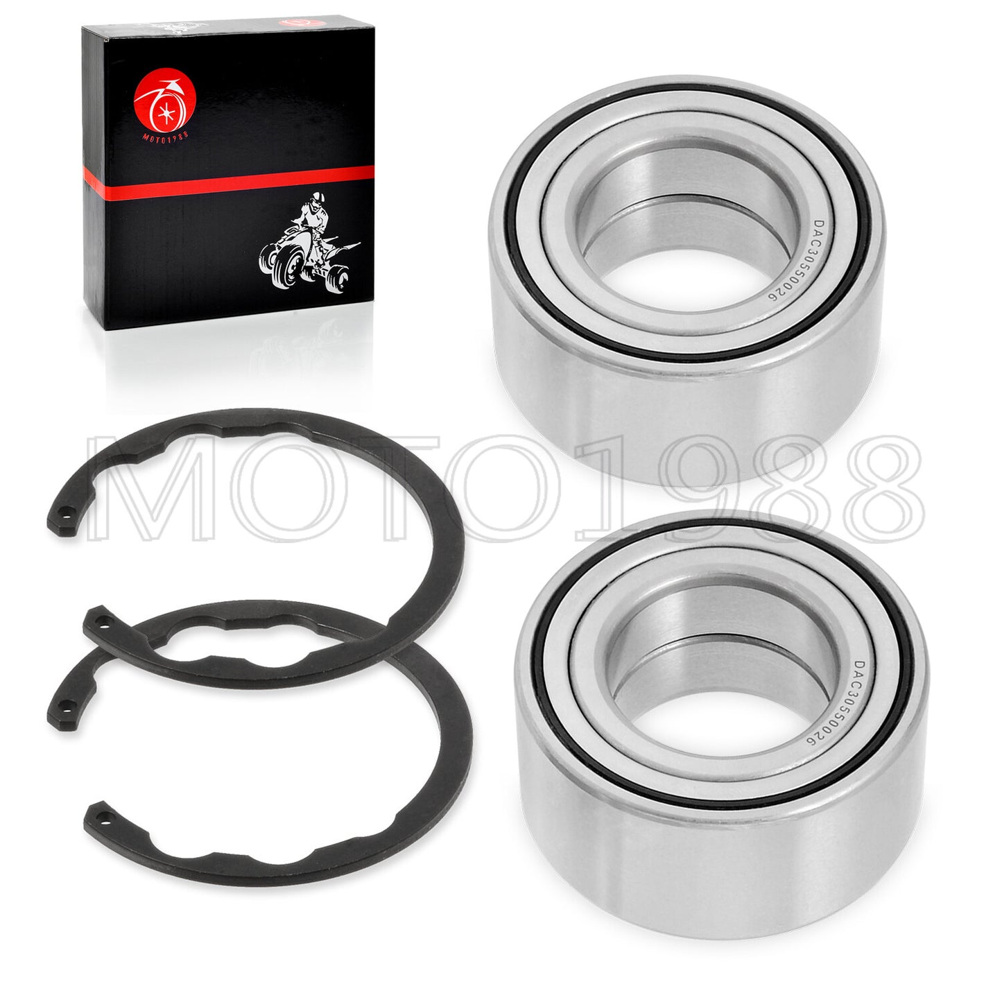 2X Front Wheel Bearings for Kawasaki Brute Force 650 700 (2005–2021)