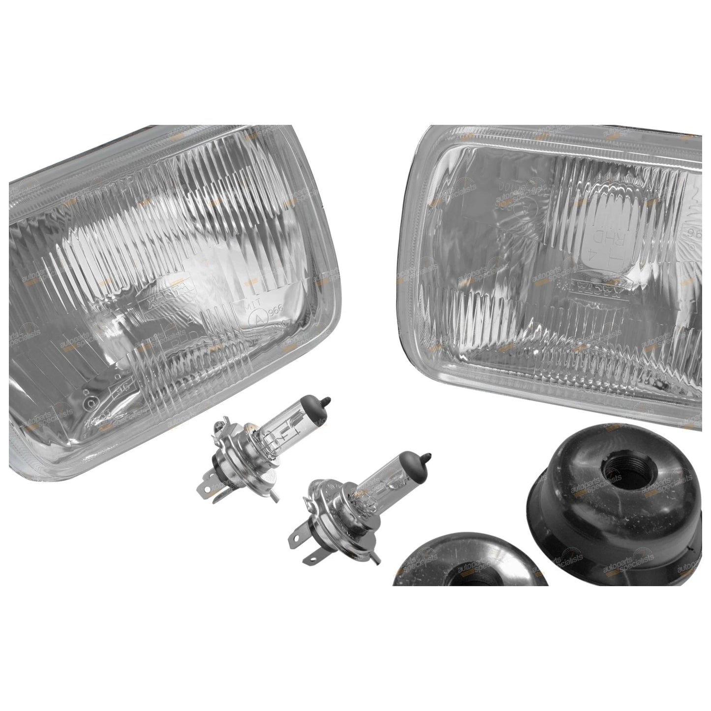 Set of 2 Universal Headlights for Toyota Townace/Liteace/Celica (1983–1996)