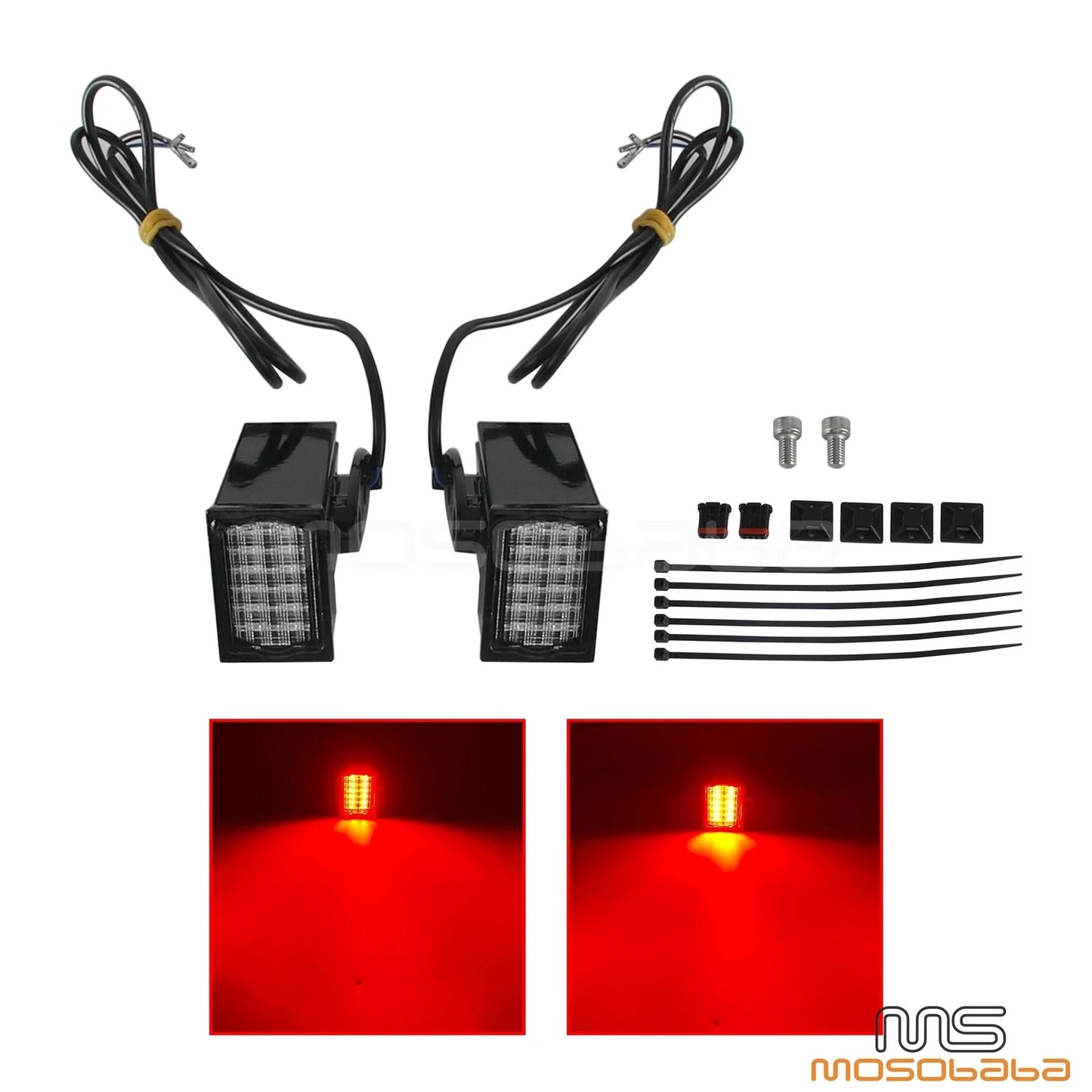 LED Turn Signal Red Lights for Low Rider ST FXLRST, El Diablo FXRST (22-25)