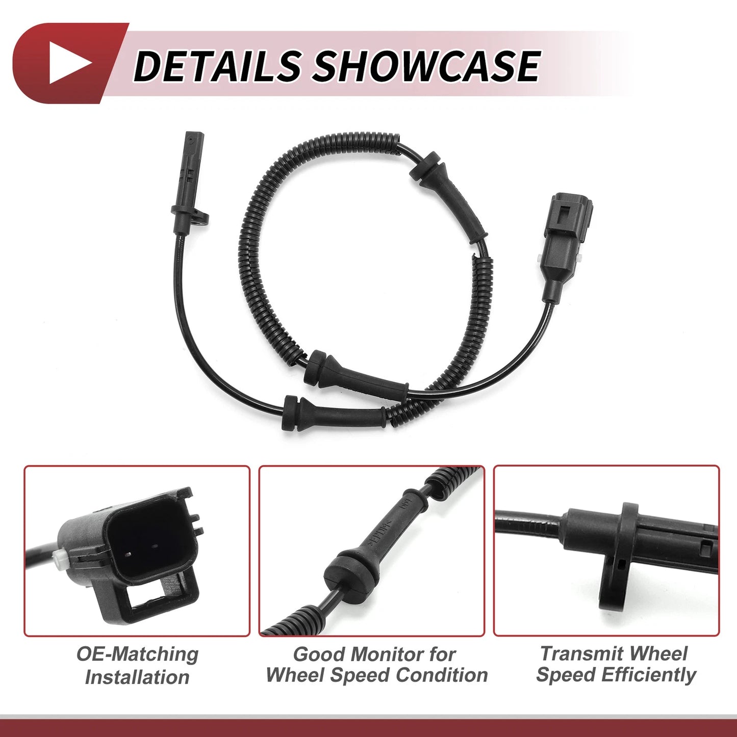 ABS Wheel Speed Sensor No. 68517 for Land Rover Range Rover Velar (2018–2023)