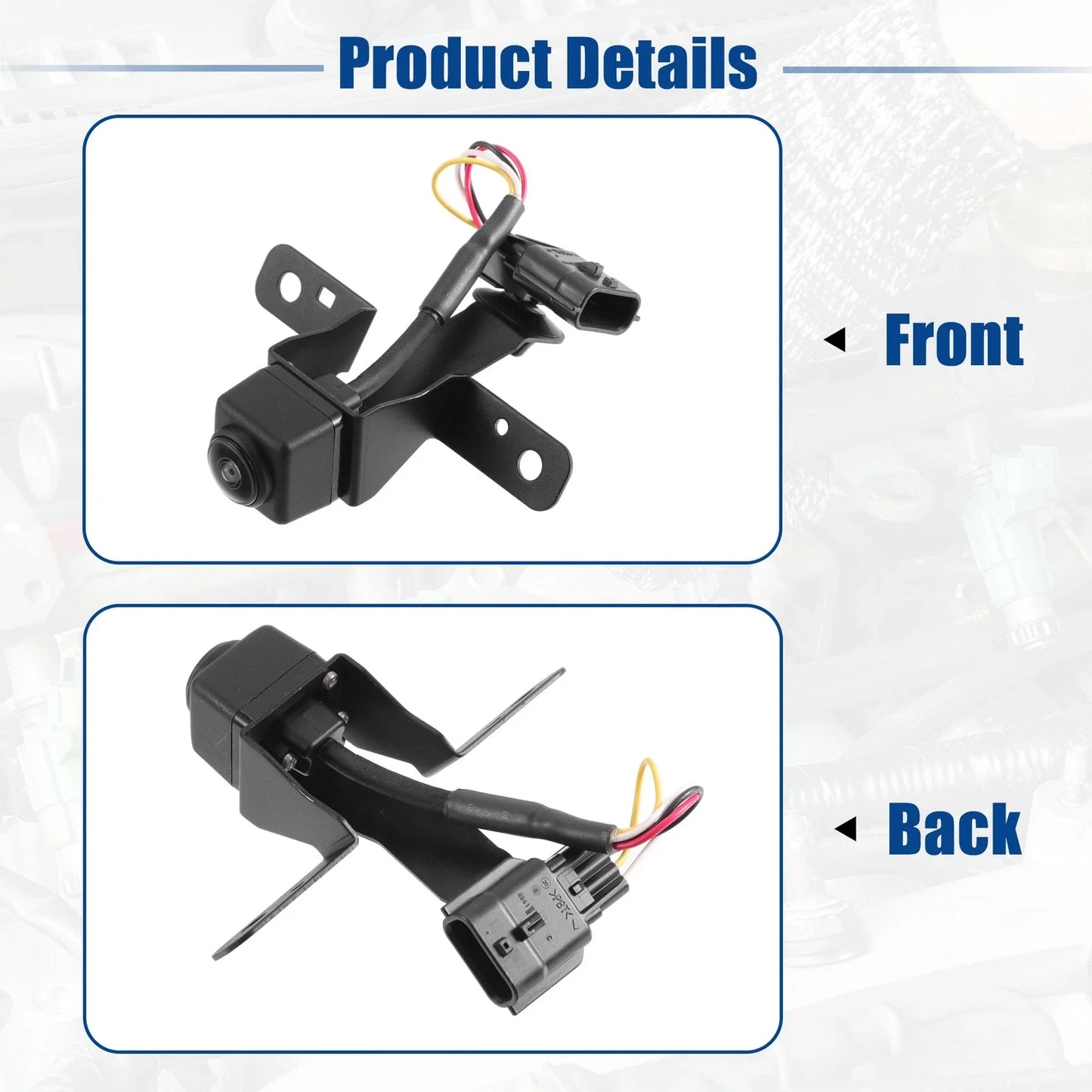 Front View Camera Replacement for Mercedes-Benz C 250 (2012-2015)