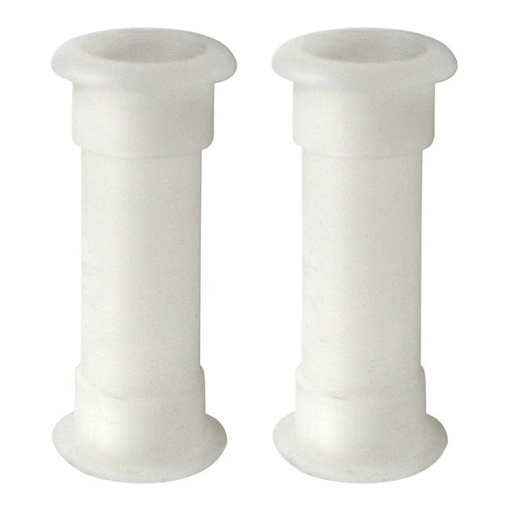 2 x Boat Plastic Drain Tube Drain Thru-hull for MotorwellBaitwell