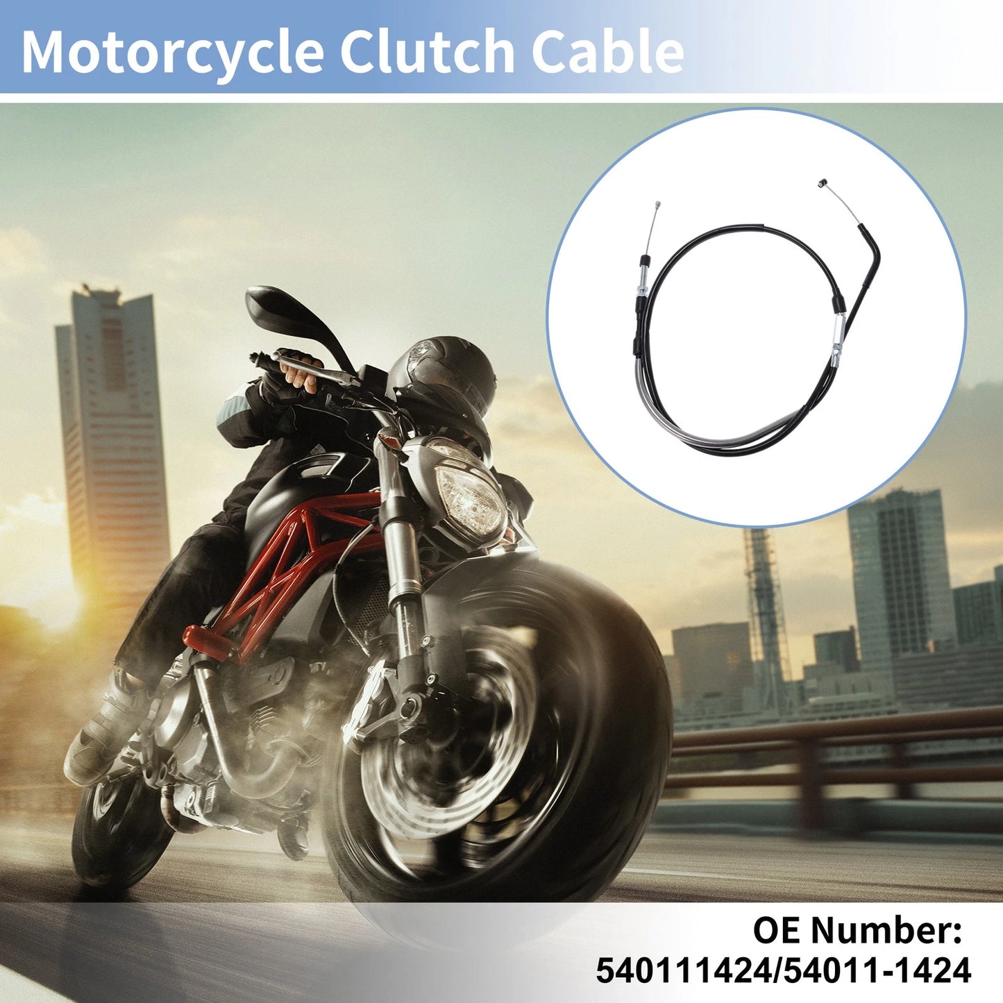 Clutch Cable for Kawasaki 1000 Z (No. 540111424)
