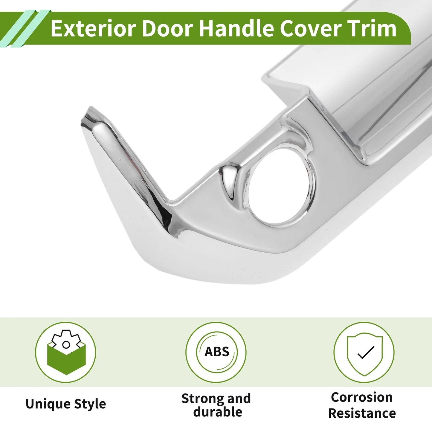 Exterior Door Handle Cover Trim for Chevy Colorado (2023-2025) ABS