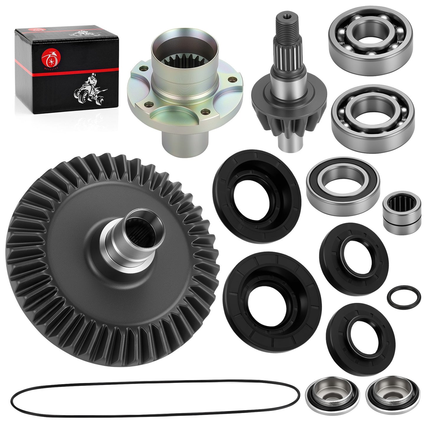 Rear Differential Gear Ring Pinion Joint Kit for Honda TRX680FA Rincon (2006–2023)