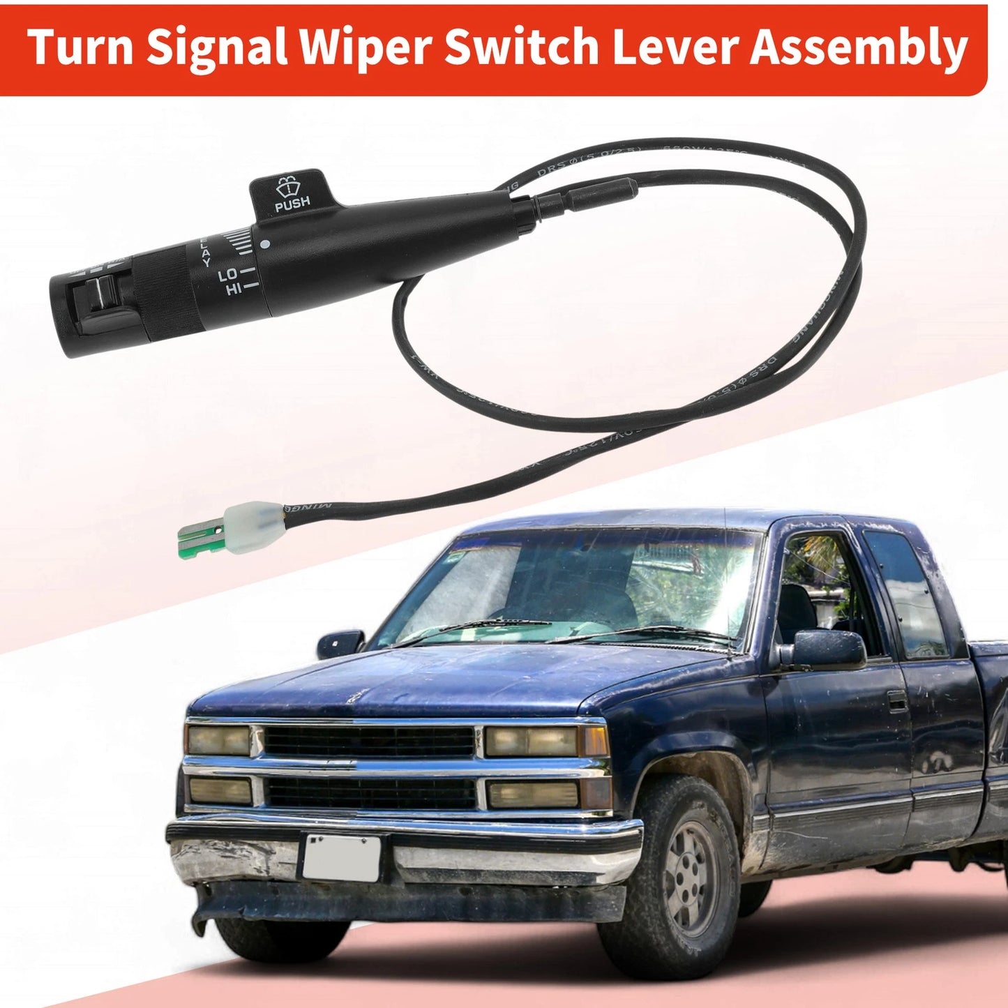 Turn Signal Switch Lever for Chevy GMC C/K 1500 2500 3500 (1990–1999)