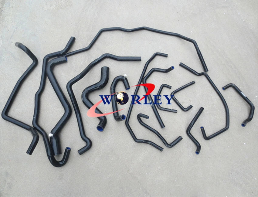 15PC Silicone Water/Coolant Hose for Renault 5 R5 GT Turbo (1988–1991)